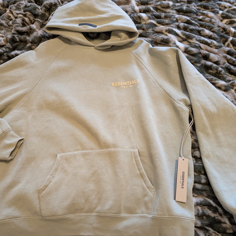 ESSENTIALS Seafoam Green Hoodie